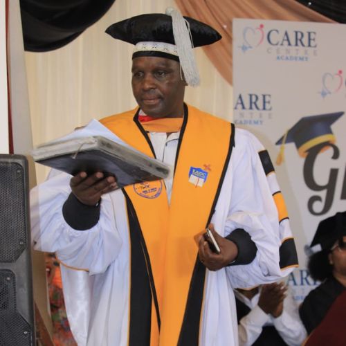 Carecenter Academy students at graduation